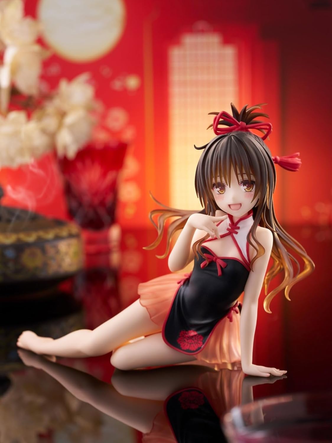 

To Love-Ru Darkness Desktop Cute Yuuki Mikan Chinese Dress Ver. Figure