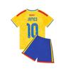 Kids Soccer Jersey Portugal 7 Ronaldo Argentina 10 Messi Youth Football Shirt Sportswear Short Sleeve