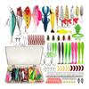 127/133pcs Fishing Accessory Lures Swim Baits Set Including Hook Storage Case for Enthusiasts Long Lasting Use