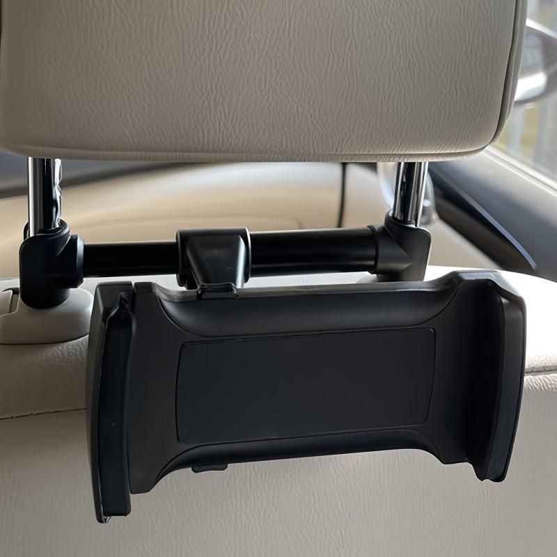 1pc Car Seat Backrest Phone Holder, Adjustable Rotating Phone and Tablet Holder for Car Rear Seat, Automotive Accessories