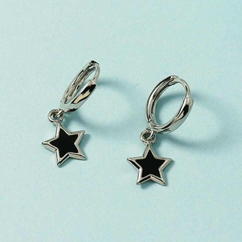 New Creative Star Earrings Fashion Earrings Gifts for Women Holiday Jewelry Drop Earrings Cute Mini Little Star Earrings Wedding Jewelry Gift Friends