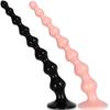 Extra Long Out Anal Beads Butt Plug Tail Anal Dilator G-Spot Massage Masturbation Device Unisex Anal Sex Toy