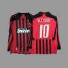AC vintage jersey football jersey Maldini Tonali Ibka Piatek Shevchenko jersey