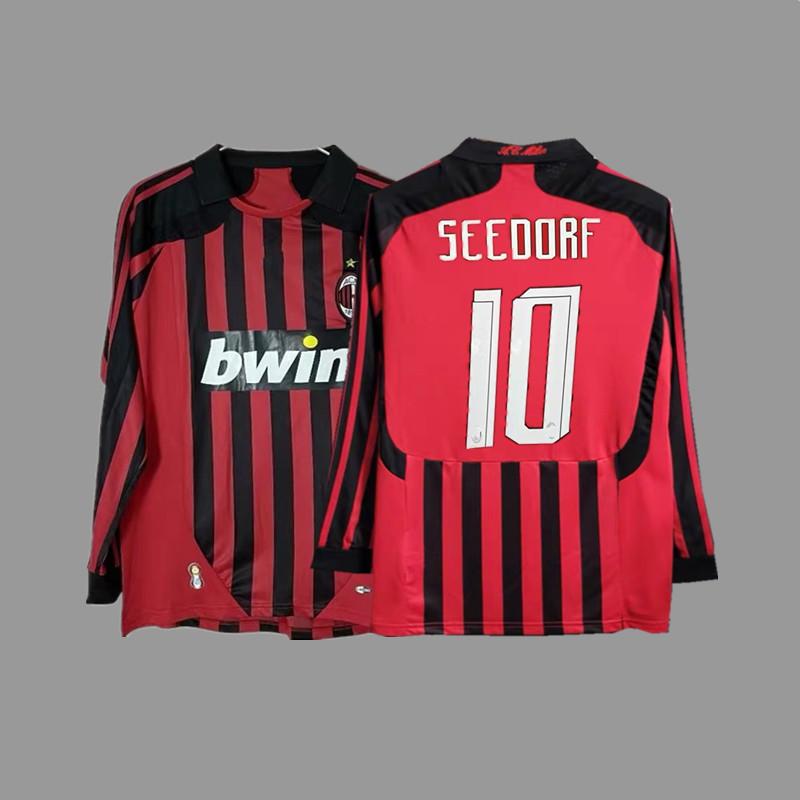 AC vintage jersey football jersey Maldini Tonali Ibka Piatek Shevchenko jersey