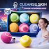 Planet Aroma Badbommen 6-Pack – Lichaamsreinigende Badzoutballen voor Ontspanning en Scrubben