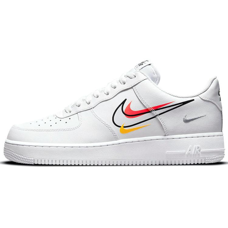 New Nike Air Force 1 Low Multi Swoosh White DM9096-100