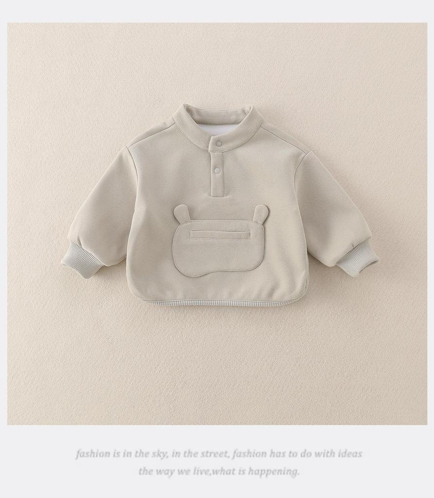 Boys' Korean Style Spring Hoodie Two-Piece Set for Outings - Baby & Toddler Clothes