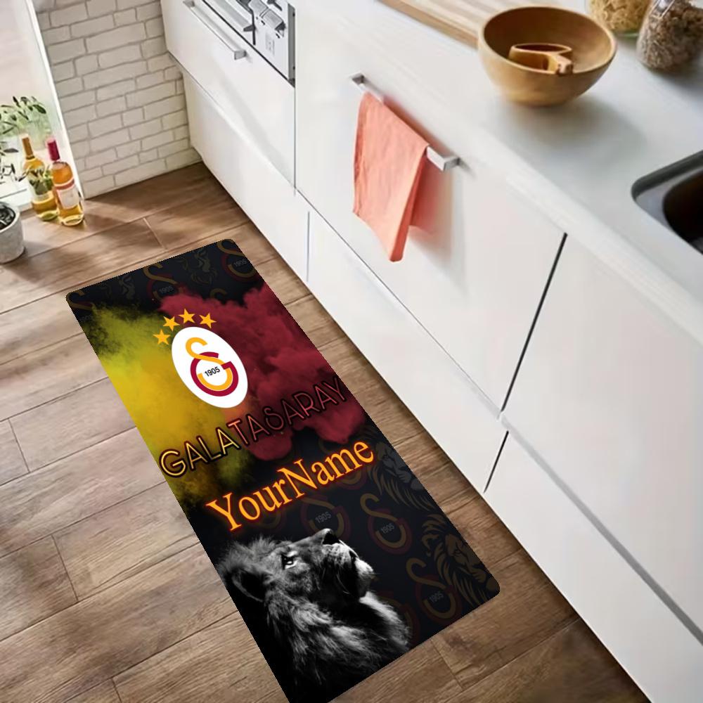 Galatasaray Customize Your Name Kitchen Rug Runner Rug Laundry Mat Hallway Entryway The Best Gift Choice