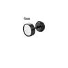 Simple Punk Scrub Stainless Steel Earrings High Grade Round Barbell Style Stud Ear Jewelry Party Gifts For Women Men