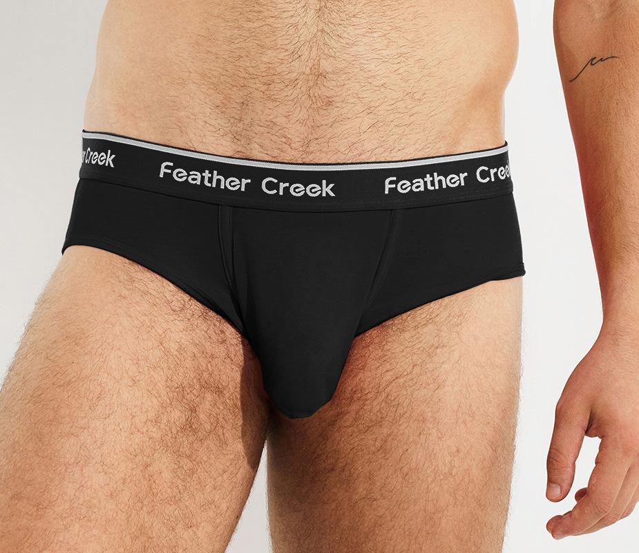 Ανδρικό εσώρουχο boxer με θήκη σε σχήμα U: Σέξι, Λεπτό, Τετράγωνο Σχέδιο με Μεγάλη Μπροστινή Θήκη