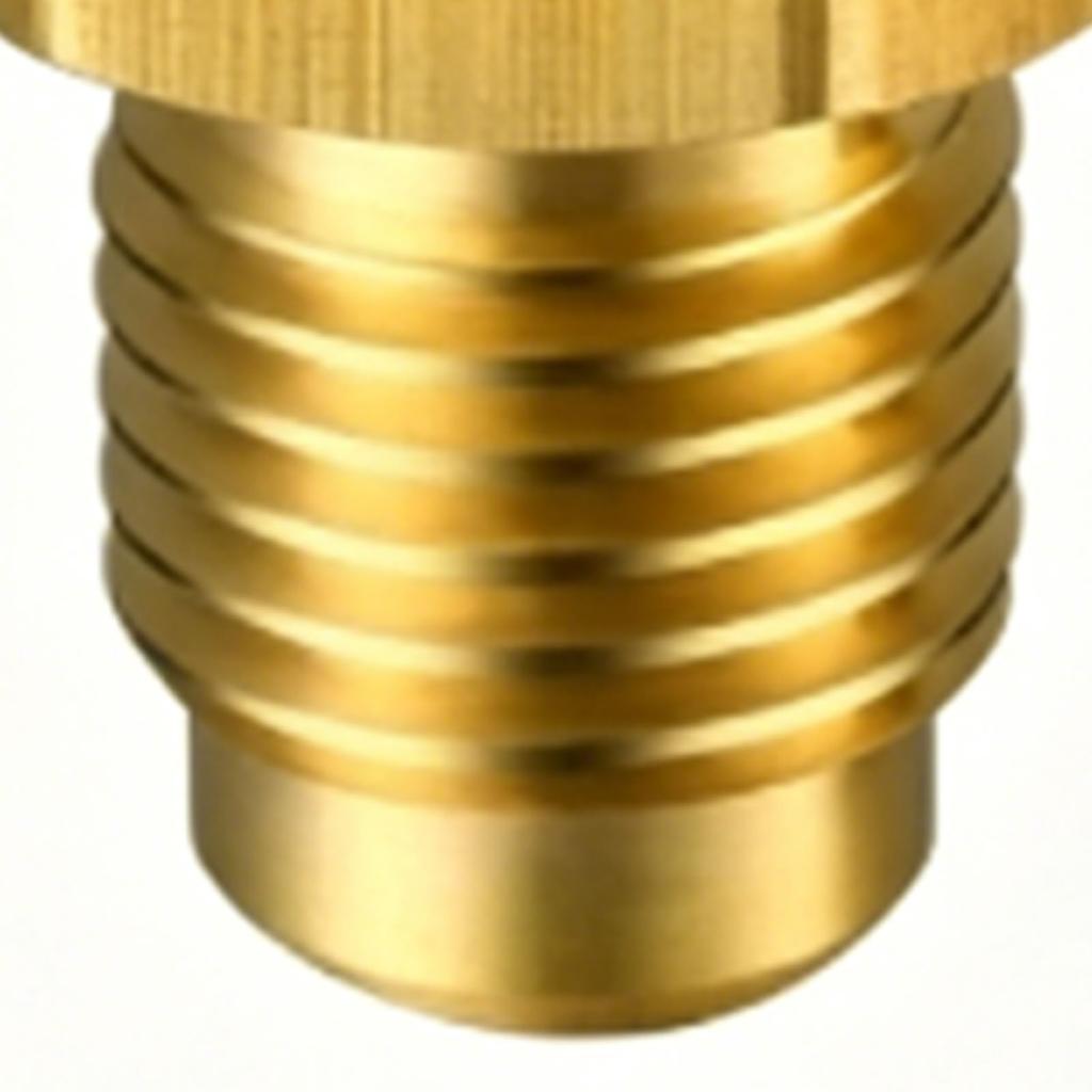 2PCS R134a Refrigerant Adapter High Pressure Leakage Proof Brass Refrigerant Tank Adapter 1 Set