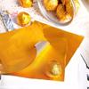 100 Sheets Gold Foil Candy Wrappers Square Gilded Aluminum Foil Paper Chocolate Wrappers Diy Decorations