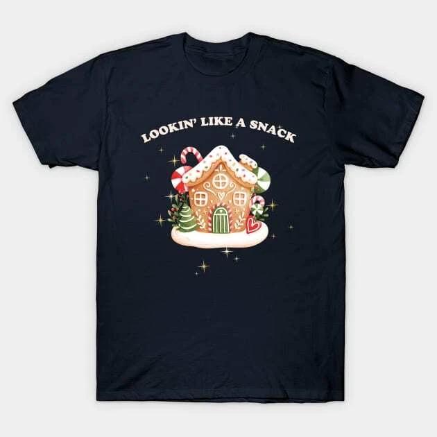 Lookin Like A Snack Christmas Made in Australia T-Shirt 3XL