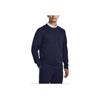 Under Armour Solid Color Golf Knit Pullover Crewneck Sweatshirt Men Sweatshirt Blue 1373675-410