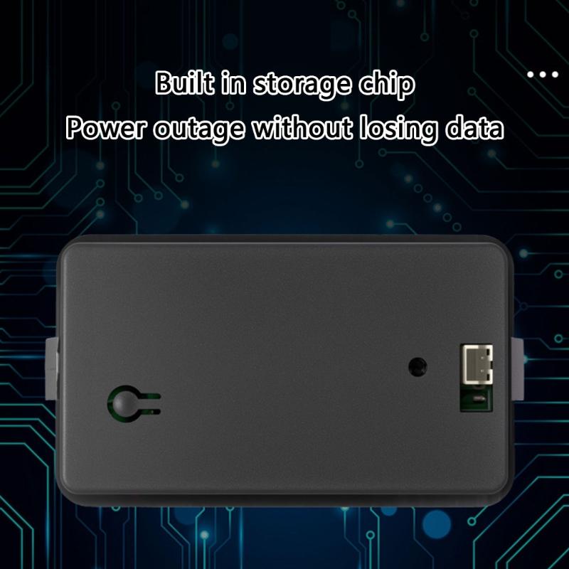 Motorcycle Quick Connection Battery Monitor Realtime Charge Display Weatherproof Construction for 8-100V Power Equipment