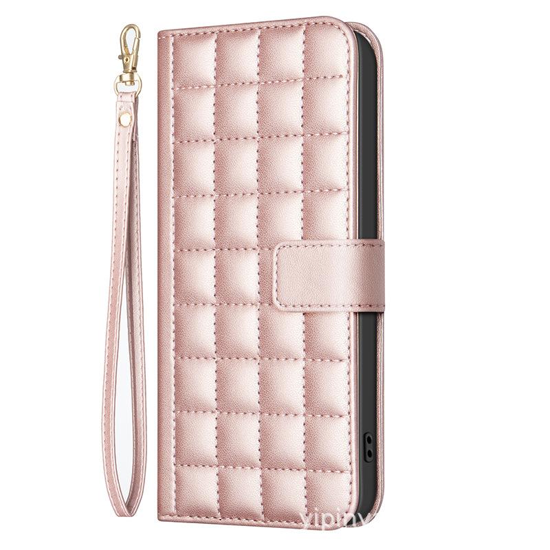 Applicable To iphone16E14 Mobile Phone Leather Case, Flip Mobile Phone Case Samsung Xiaomi Card Magnetic Case 16PROMAX
