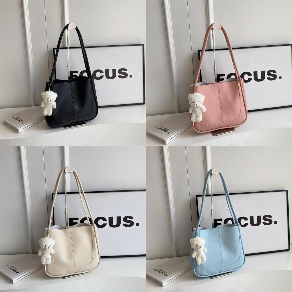 Trendy Casual Fashion Summer Bucket Bag For Commuting With Stylish Design Features