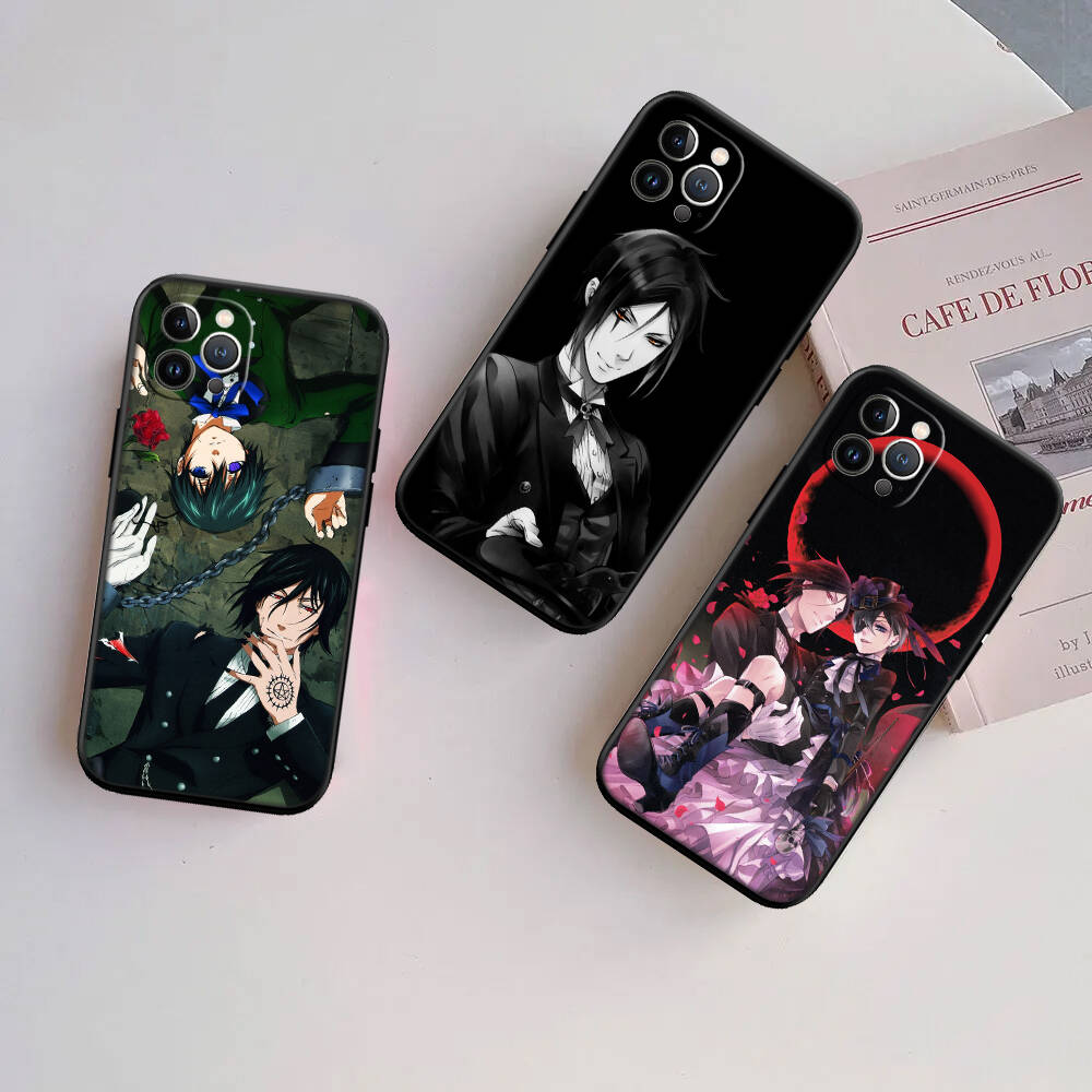 Black Butler New Phone Case for Redmi Note 8 9 10 11 11S 10C 10X 10A 10T 9A 9C 9T 9S 8T Pro Max Plus Prime