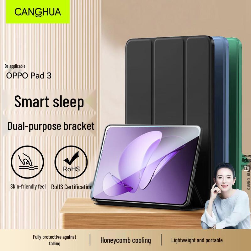 CangHua OPPO Tablet Tri-Fold Stand Protective Case 11.61 inches