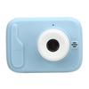 Kids Camera 2 Inch 20MP Dual Front Rear Cameras Portable Mini Toddler Digital Video Camera with Flash Light Blue