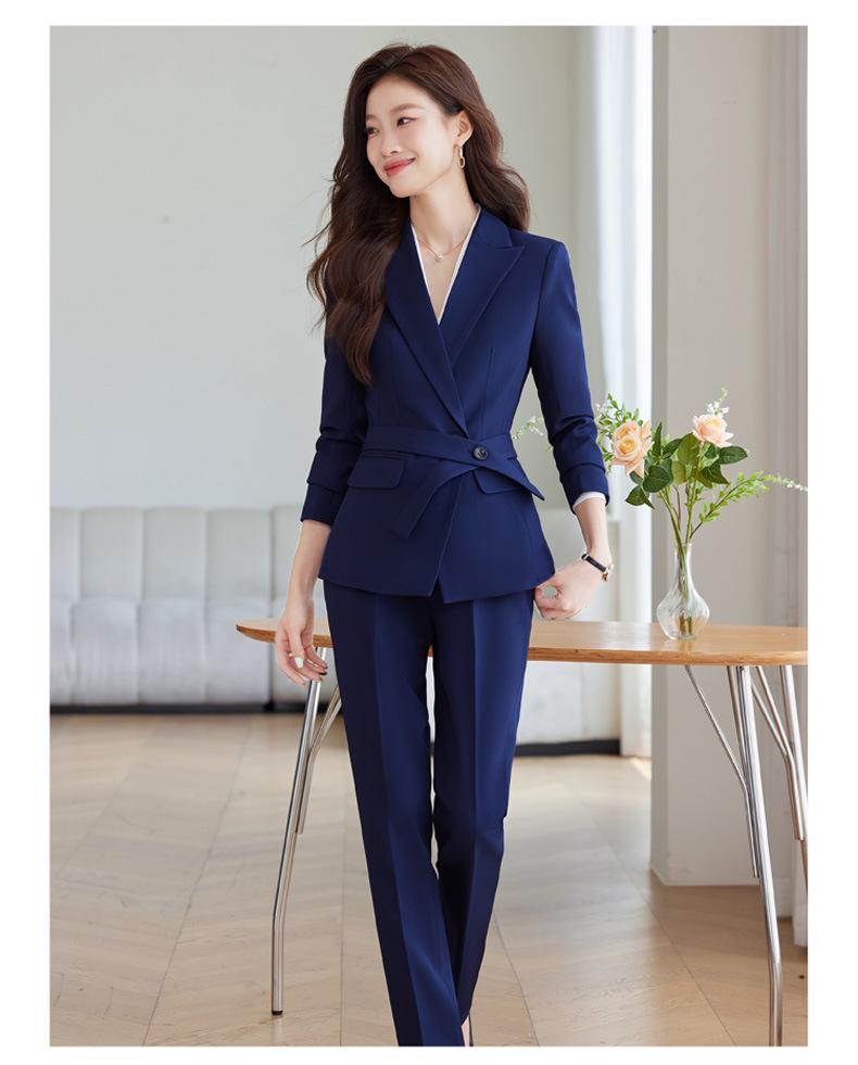 2024 Autumn/Winter Women's Versatile Professional Suit Set with Blazer