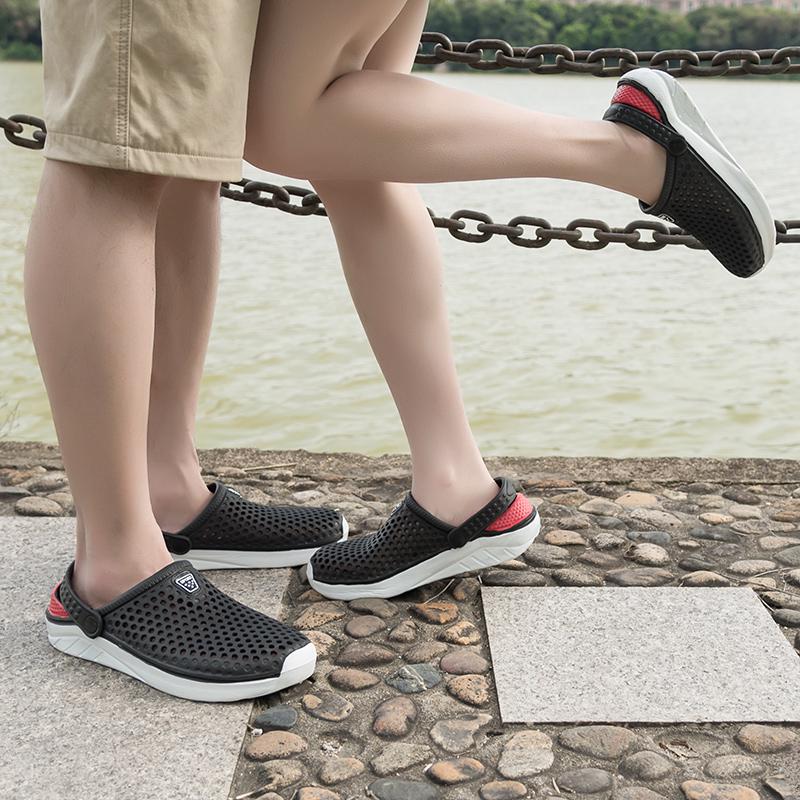 Unisex Summer Garden Clogs Sandals Lightweight Breathable Beach Outdoor Slippers For Men Women 36-45