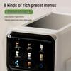 Dual Temperature Smart Coffee Machine with One-Button Operation and Automatic Milk Frother
