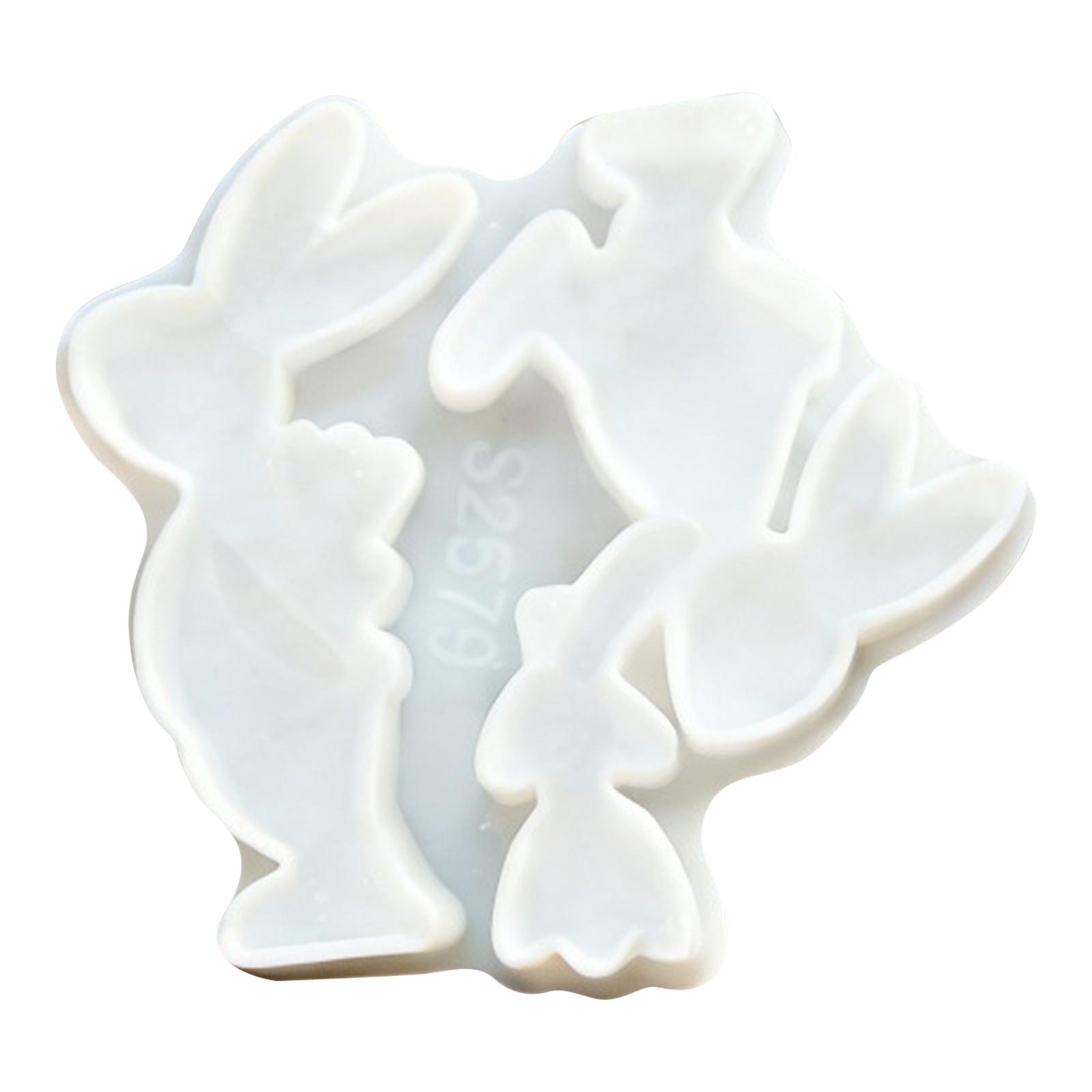 Silicone Mold Easter Bunny Casting Mold,  Bunny Silicone Mold Easter Mold Silicone Easter Mold