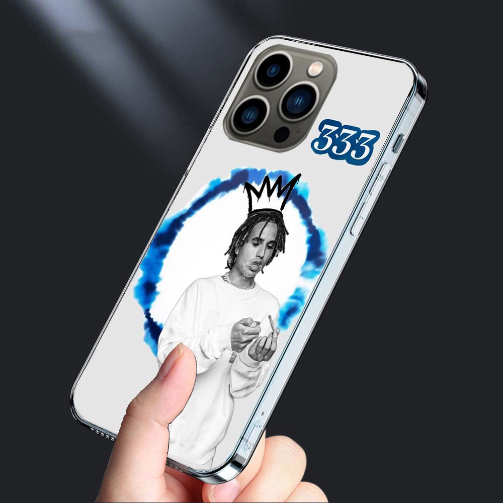 Rapper Matue 333 Album Phone Case For Iphone 16E 15 Pro 14 Plus 17E 16 17 Pro Max Air 11 12 13 Mini Shockproof Capa Cute Cove