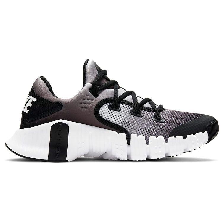 Nike Free Metcon 4 White Black Women Sneakers DJ3071-101