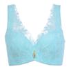 Large Size Women Ultra Thin Minimizer Brassiere Unpadded Underwire Gather Bra Sexy Lace Lingerie