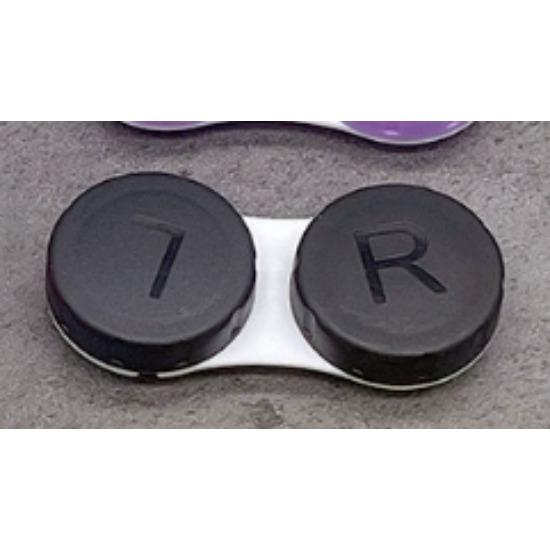 10Pcs Mini Portable Contact Lens Case Eyes Contacts Care Container Box Contact Lenses Storage Box Clear Colored Contact Lens Box