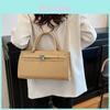 Style Women Large Pu Handbag With Zipper Closure For Daily Use