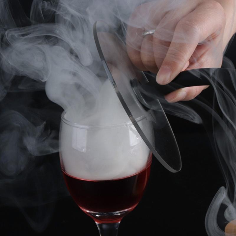 Cucina Molecolare Cappa Fumante Sostituzione Coperchio Grado Alimentare Cupola Copertura Infusore Fumo Copertura Torta Bistecca Tazza Durevole