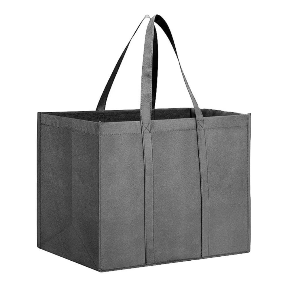 Reusable Grocery Shopping Bags Large Clothes Tote Bag Non-woven Bag For Shopping Groceries