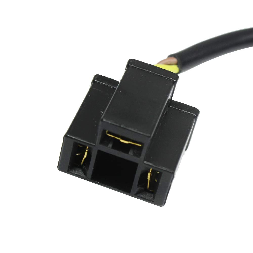 YUNPICAR H4/HID High Beam Indicator, Non-Illumination Prevention Adapter for Canceller, Relay Less Hi/Low, 2 Pcs/Set (H4/9003/HB2)