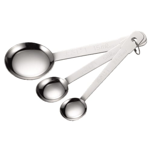 Pearl Metal ENJOY KITCHEN Measuring Spoons, Set of 3, C-4734