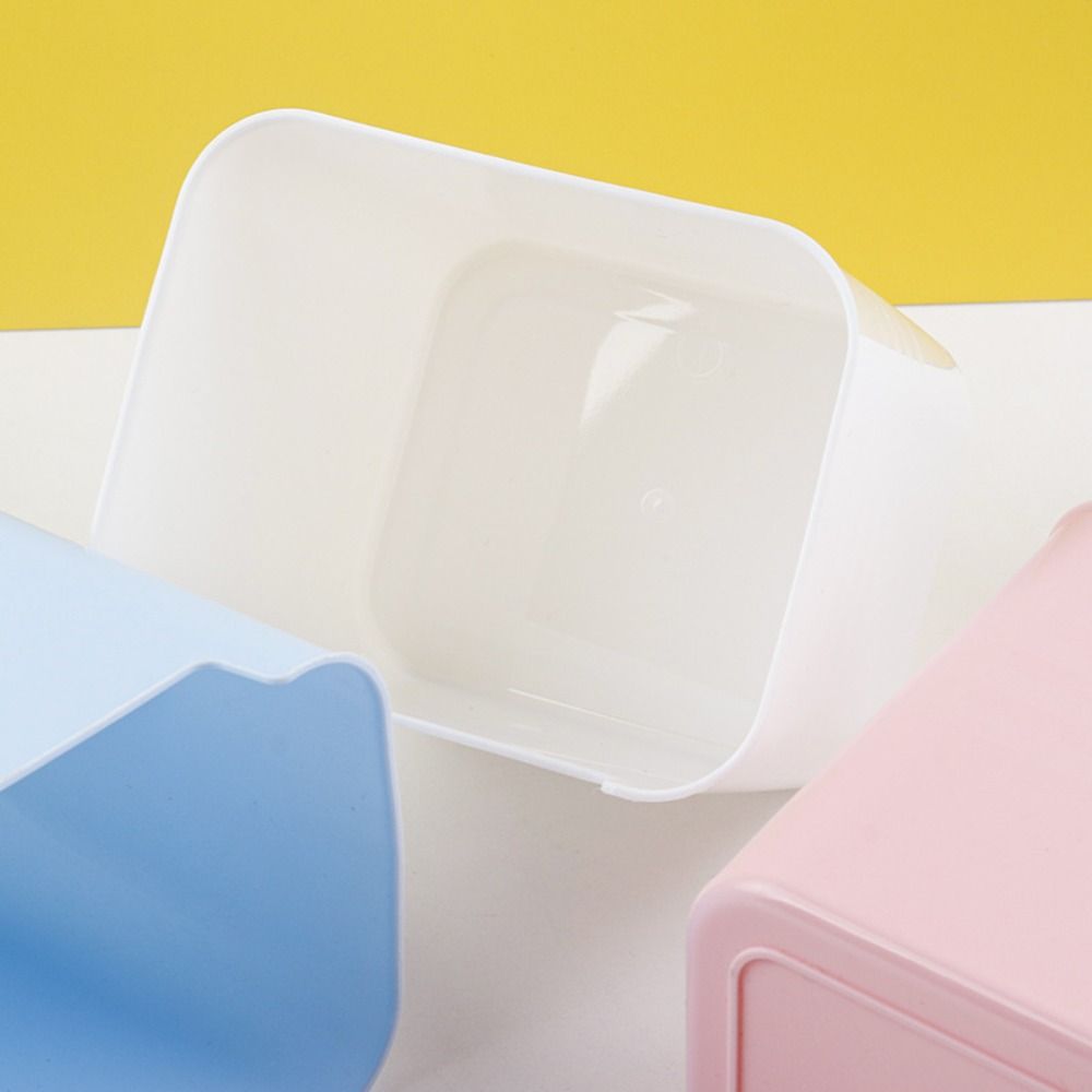 Transparent Pencil Storage Box Large Capacity Storage Bucket Korean Desk Pen Holder  Home Office