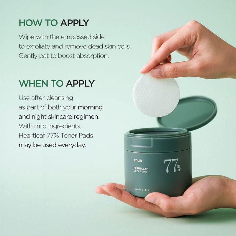 Anua Heartleaf 77 Klares Pad