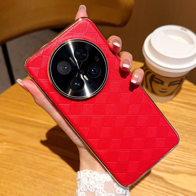 Applicable To Huawei Mate70pro Mobile Phone Case Metal All-inclusive Lens Mate70 Protective Case M70pro + Electroplating Model