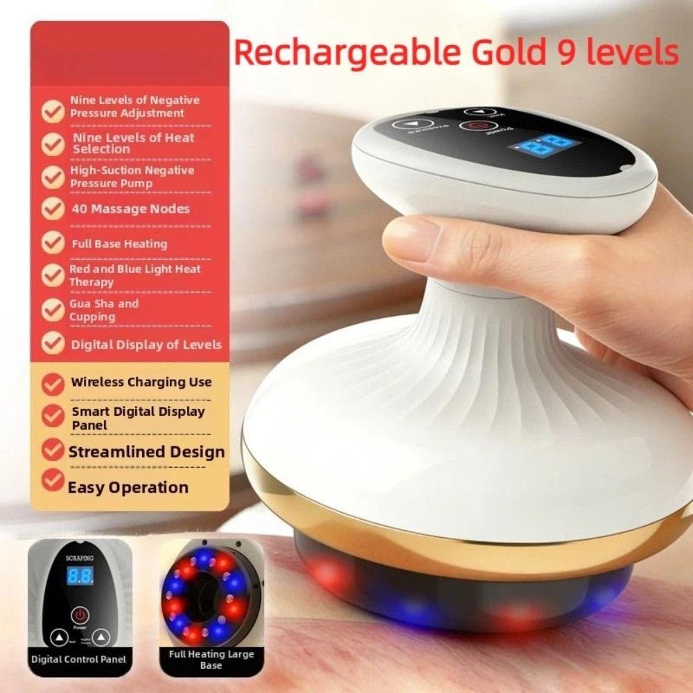 Universal Electric Massage Meridian Brush Body Dredging Abdominal and Back Massager  Relaxation Use