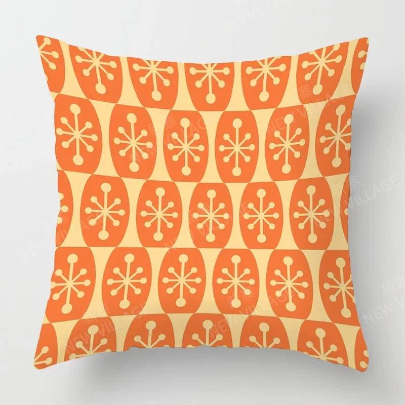 Nordic Fall Home Decor Autumn Throw Pillow Case Sofa Cushion Cover Modern  Geometry