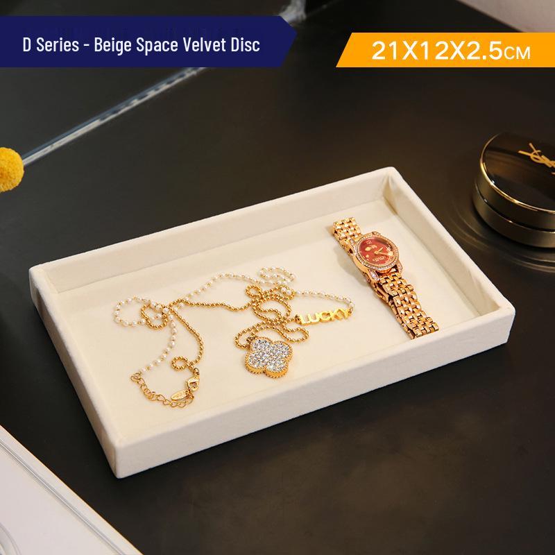 Large Transparent Jewelry Storage Box with Multi-Compartment Display for Necklaces, Earrings, Lipsticks, and Studs