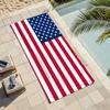Flagge Amerikanische USA Handtuch Weich Leicht Anti-Sand Großes Strandhandtuch Schnelltrocknend Bad Sport Familie