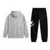 Li Ning Casual Sportswear Unisex Coin Gray+Black AWDVP47-1+AKLUA71-1