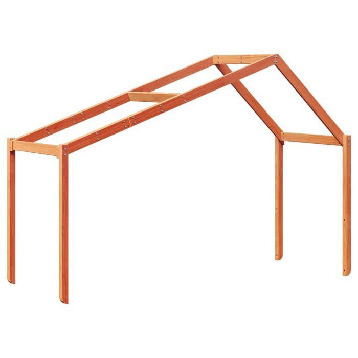 VidaXL Toit de lit pour enfants 213x85,5x144,5 cm bois de pin massif 846939