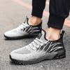 Large Size Sports Shoes Men's Shoes Fashion Lightweight Running Shoes Men's Flying Weaving Foreign Trade Sports Trendy Shoes Women
