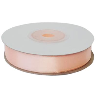 Powder Pink Satin Ribbon Diagram 12mm X 25y