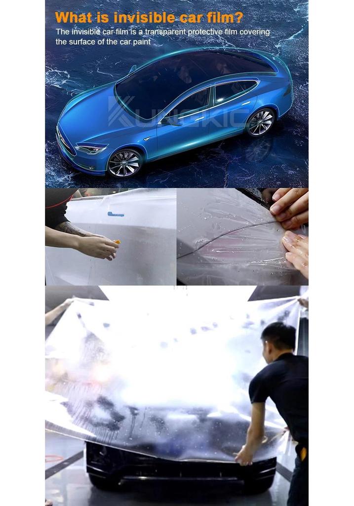 Tesla Model S 2016-2020 Invisible TPU Car Wrap Paint Protection Film