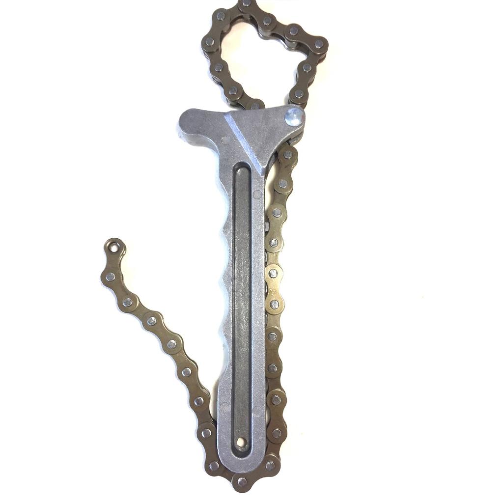 Plier Remover Oil Chain Wrench for Automobile Engine Utility Torque Chain Wrench Grip Spanner Oil Filters Remover Tool